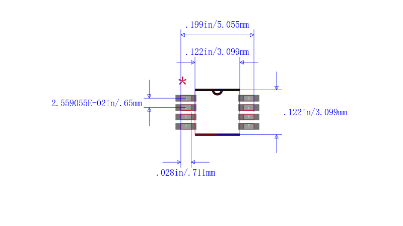 SN65LVDS179DGK封装图