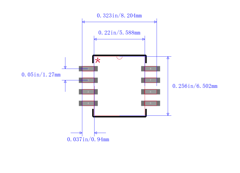 SN75451BPSR封装图