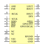 SI4738-C40-GM引脚图