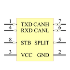 SN65HVD1040DG4引脚图