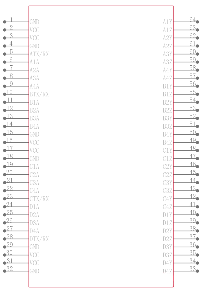 SN65LVDM1676DGG引脚图