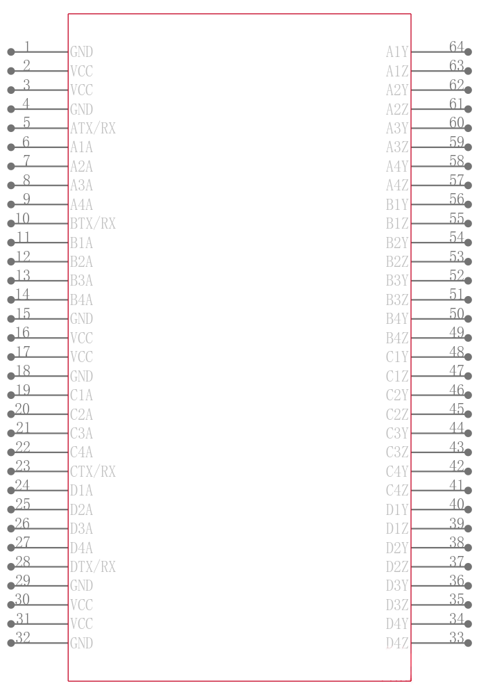 SN65LVDM1677DGG引脚图