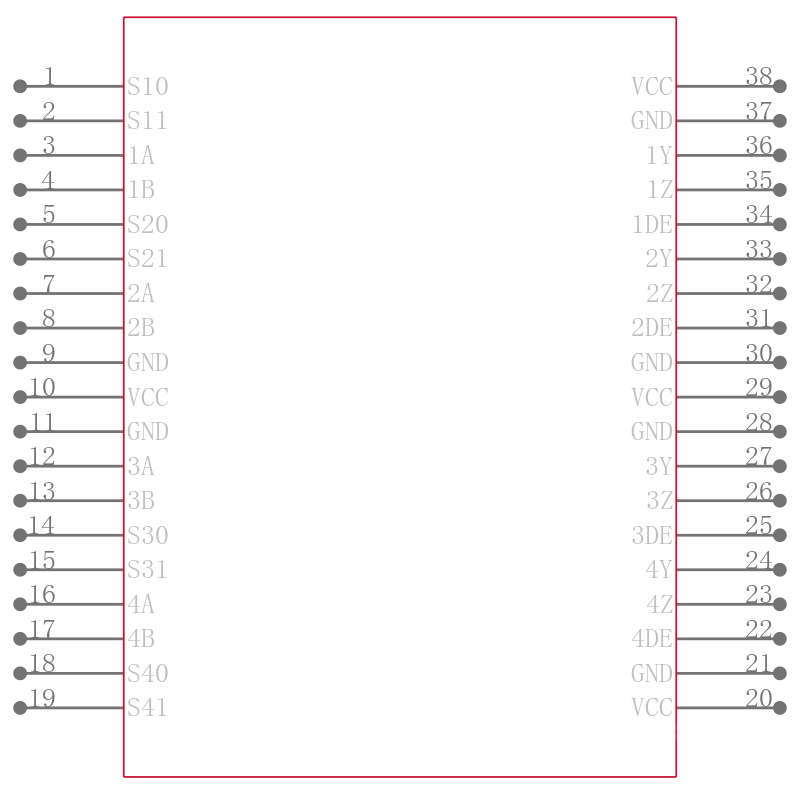 SN65LVDS125ADBTG4引脚图