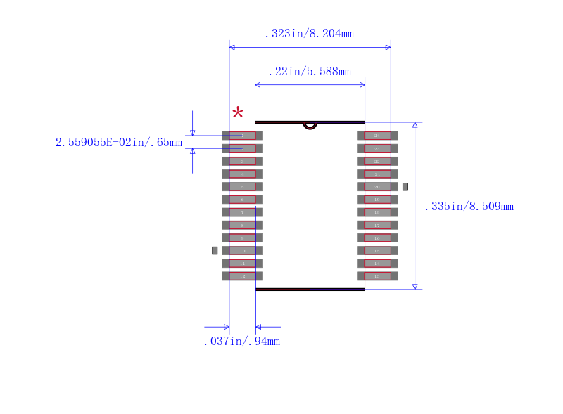 SN74ABT646ADBR封装图