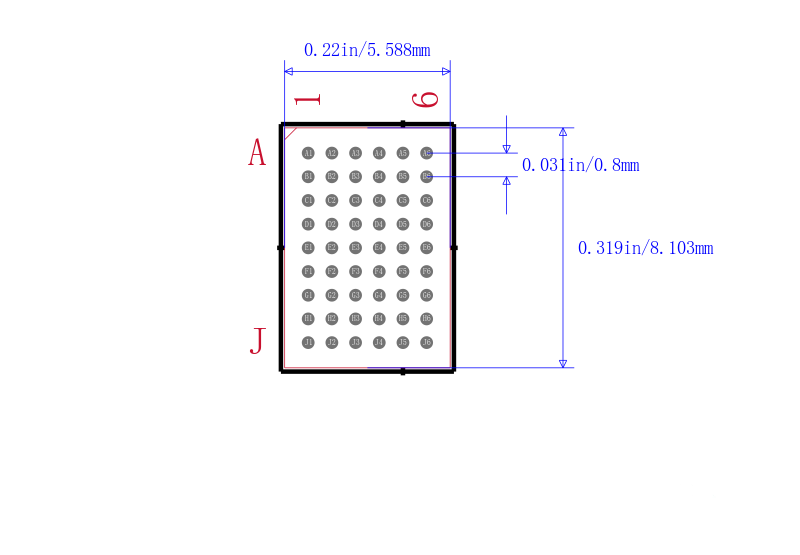 SN74LVC16245AGRDR封装图