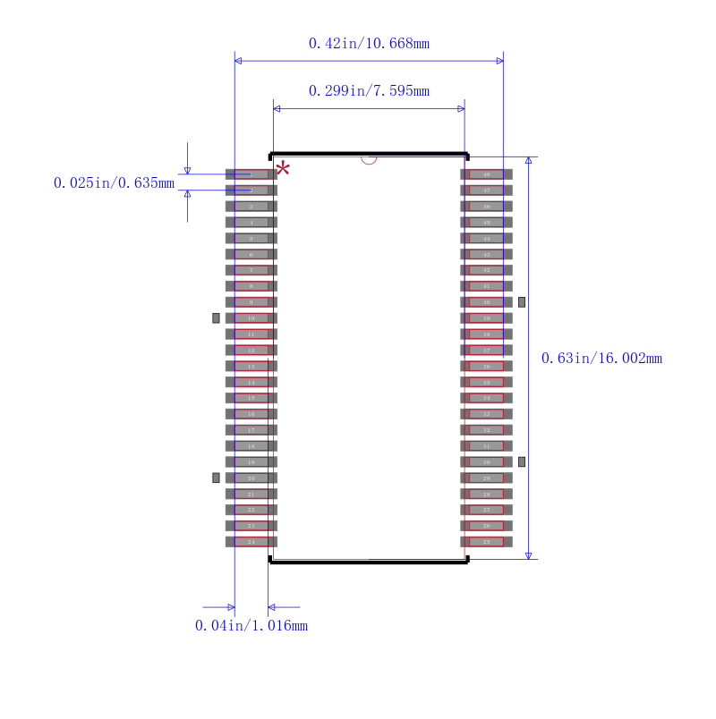 SN74LVCZ16245ADLR封装图