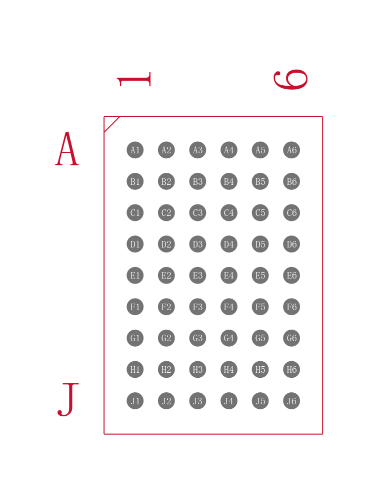 SN74LVC16245AGRDR封装焊盘图