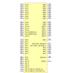 STM32F051R8T6引脚图
