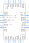 STM32F301C6T6引脚图
