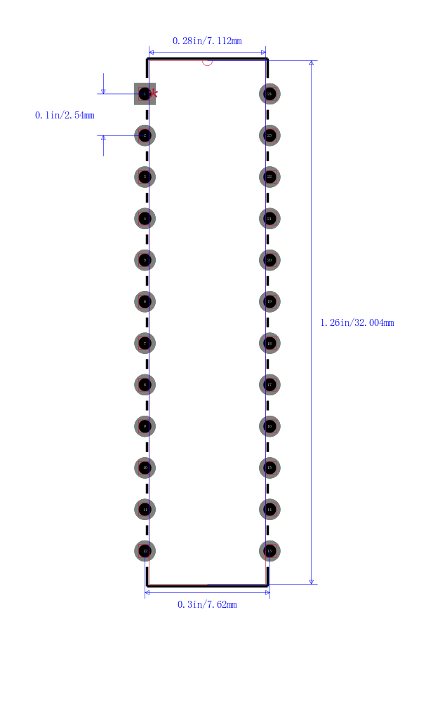 SN74AS652NT封装图