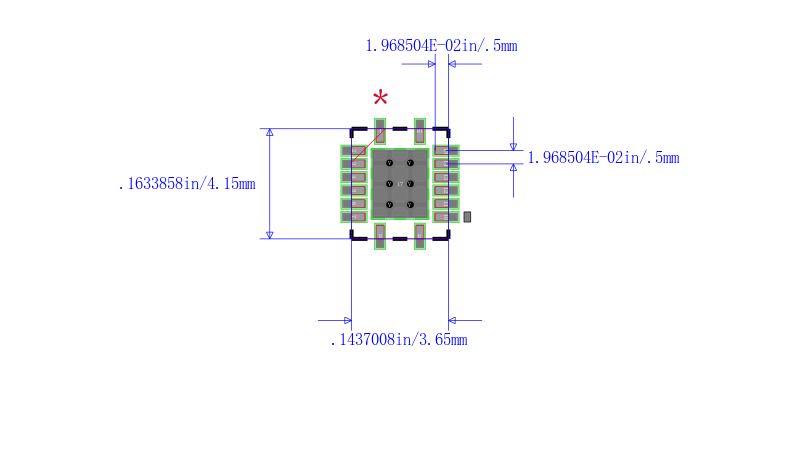 SN74CBT3257RGYR封装图