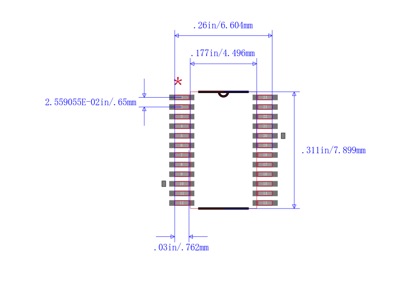 SN74CBT6800APWR封装图