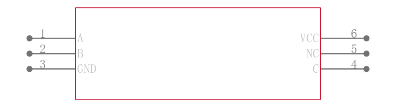 SN74LVC1G66DSFR引脚图