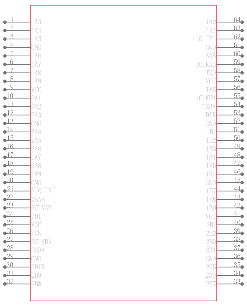 SN74LVTH18646APMG4引脚图