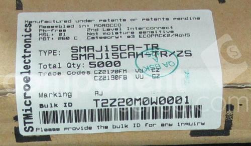 SMAJ15CA-TR图片8