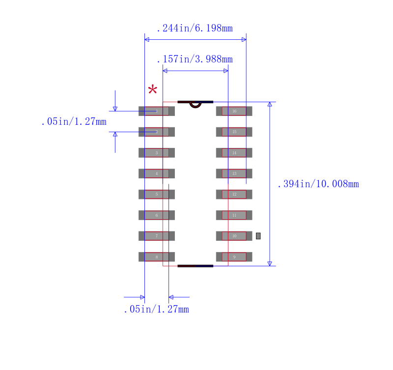 SN65LVDS22D封装图