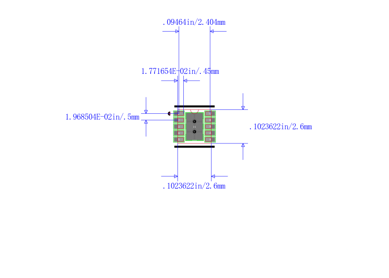 SN75LVCP600SDSKR封装图