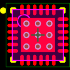 SN65LVDS315RGET封装焊盘图