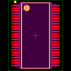 SN65LVDS96DGGG4封装焊盘图