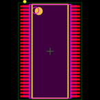 SN75LVDS83BDGGR封装焊盘图