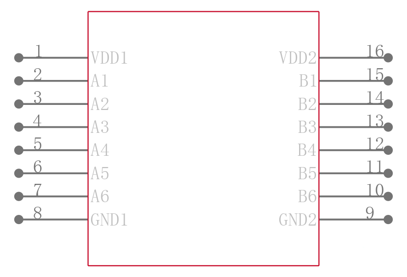 SI8642AB-B-IS1引脚图