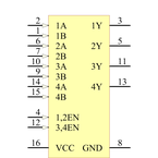SN65LBC175AD引脚图