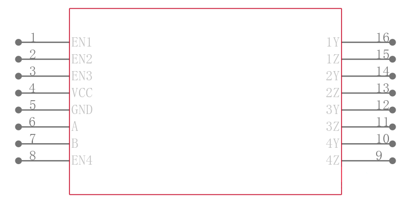 SN65LVDS104DG4引脚图