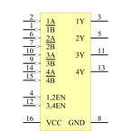 SN75175D引脚图
