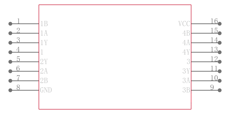 SN75LBC175N引脚图