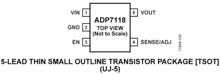 ADP7118AUJZ-4.5-R7电路图