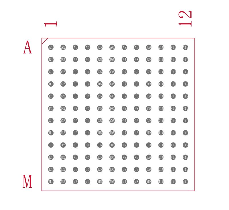 ATSAMS70Q20A-CNT封装焊盘图