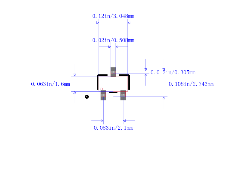STM1061N21WX6F封装图