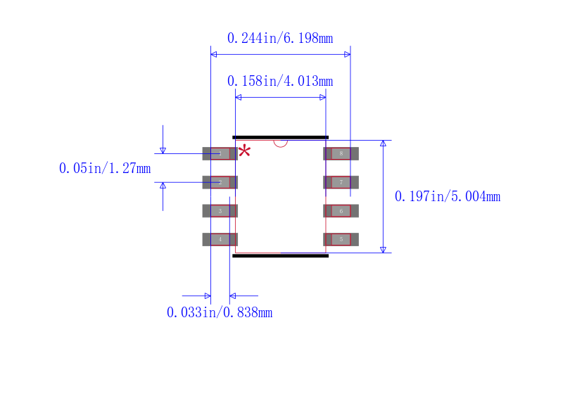 STM690AM6E封装图