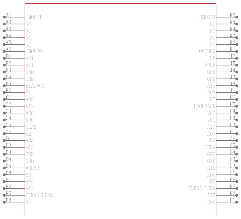 SN74GTLP2034ZQLR引脚图