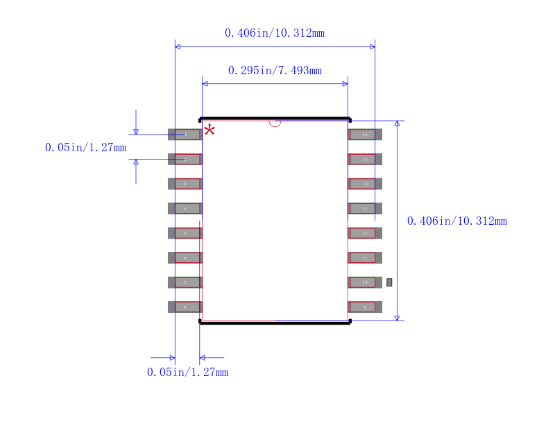 S25FL127SABMFI001封装图