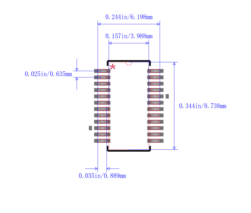 SN74CBT6800CDBQR封装图