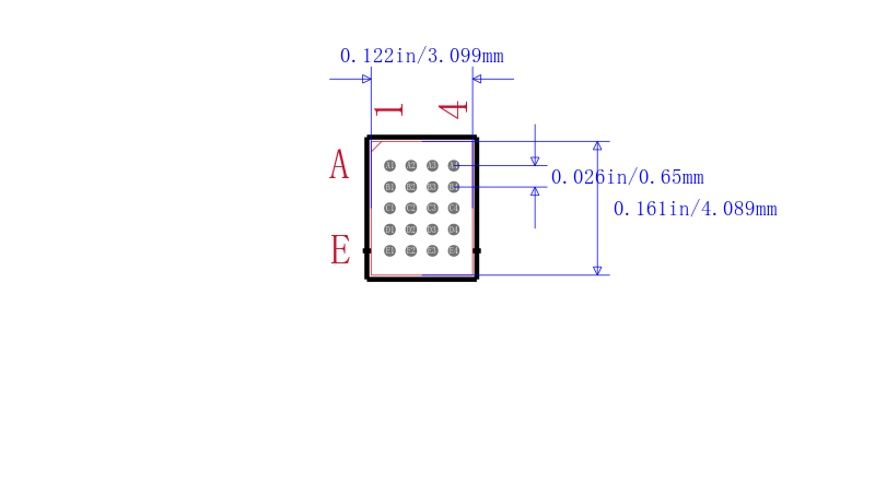 SN74CBTLV3245AGQNR封装图