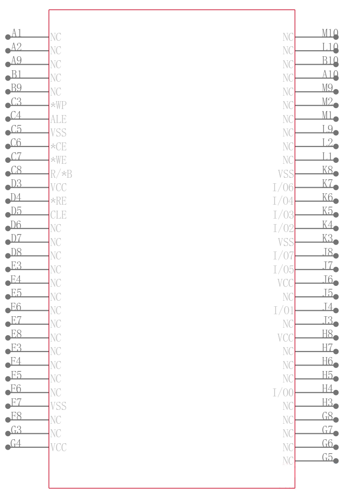 S34MS01G100BHI003引脚图