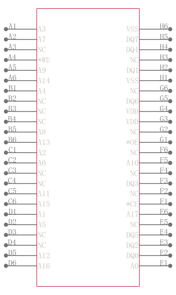 SST39LF020-45-4C-B3KE引脚图