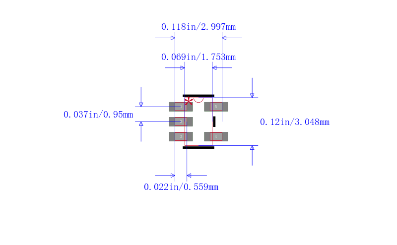 SN74LVC1G08DPWR封装图