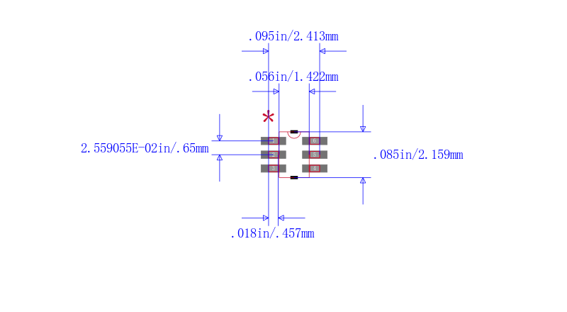 SN74LVC1G3208DCKR封装图