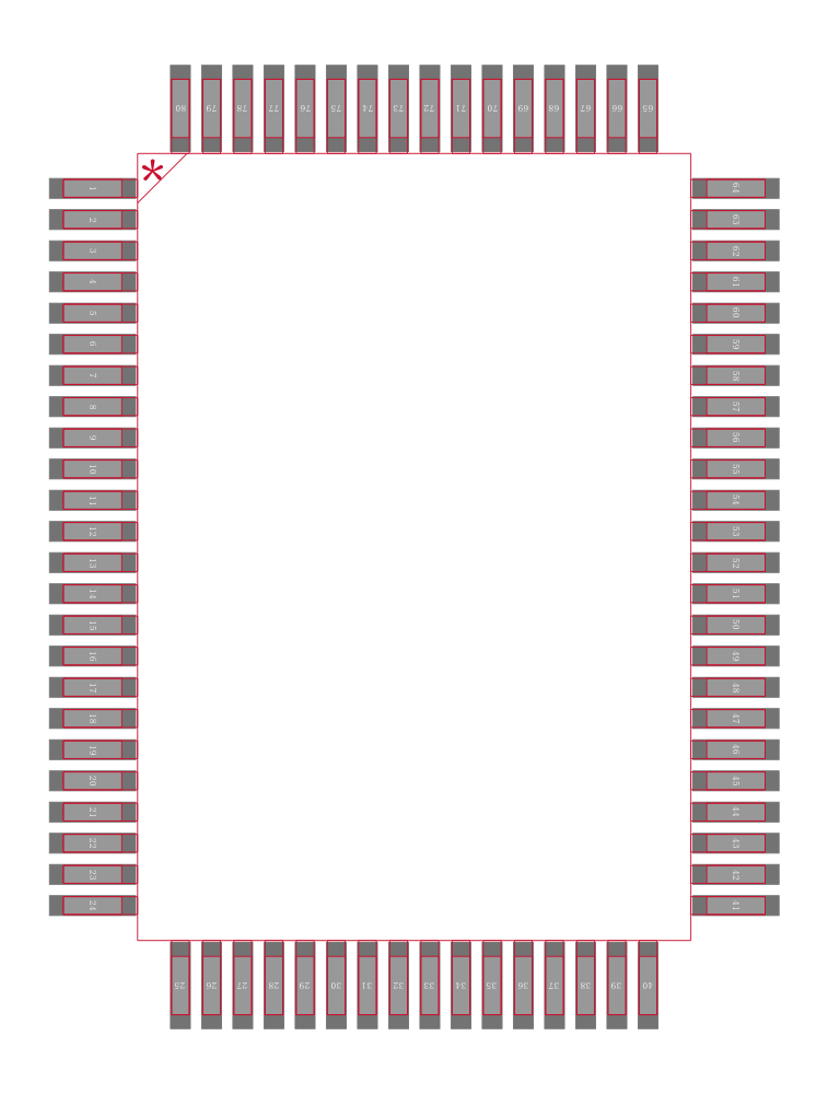 SN74ABT7820-30PH封装焊盘图