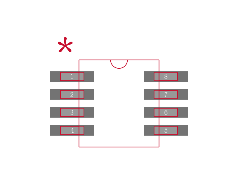 SN74LVC1G99DCTR封装焊盘图