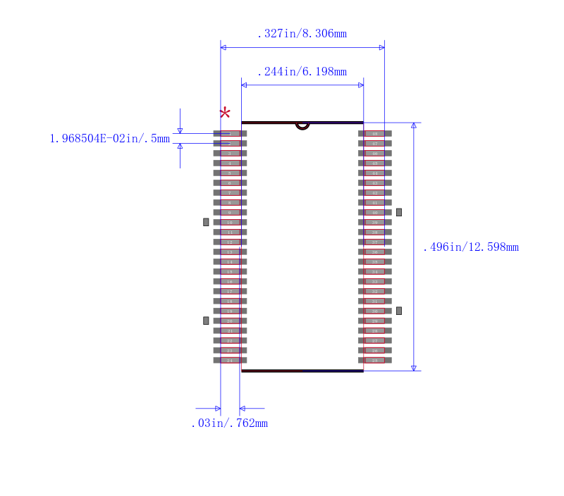 SN74AHC16540DGGR封装图