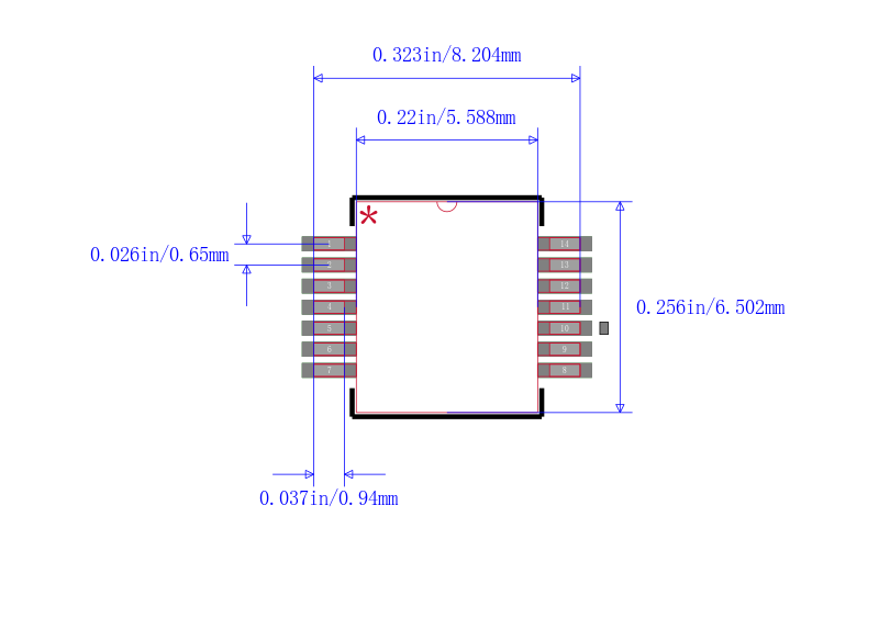 SN74LVT125DBRG4封装图