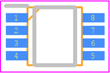 SN74LVC2G241DCTR封装焊盘图