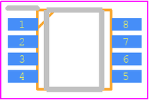 SN74LVC2G74DCTRE4封装焊盘图