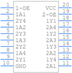 SN74AS760N引脚图