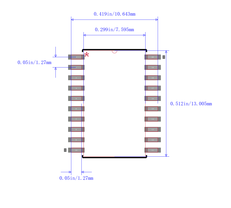 SN74ALS642A-1DWRG4封装图