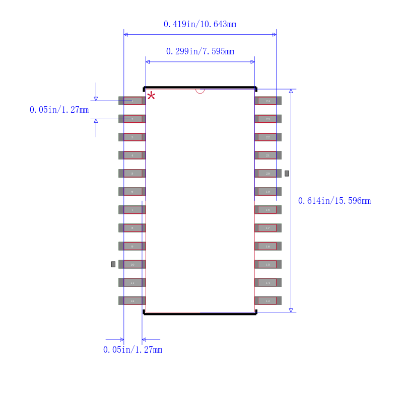 SN74ALS651ADWRG4封装图